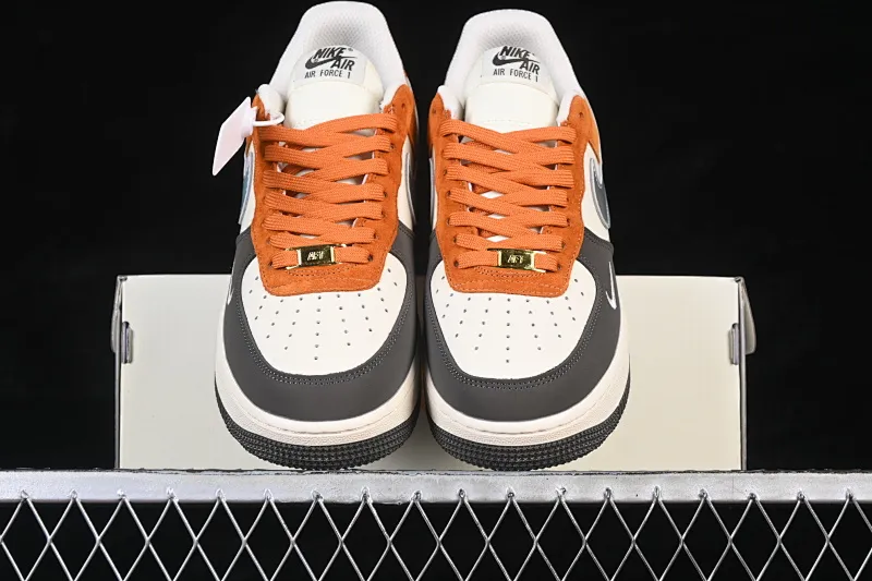 All Categories Nk Air Force 1 Air Force Series Nk Air Force 1 Low Air Force Low Nike Air Force 1'07 Low Brown Gray Laser Air Force One Low Casual Shoes NH0601-530